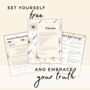 Emotional Wellness & Spiritual Wholeness Healing Workbook