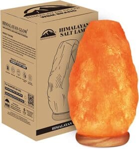 soothing salt lamp for creative energy