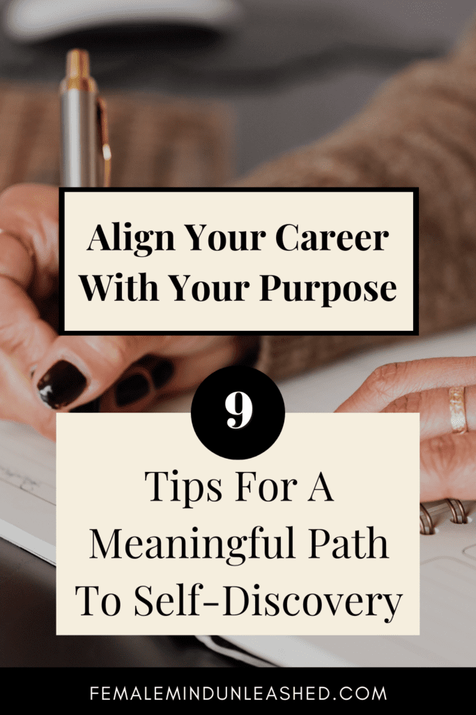 align your career with your purpose 